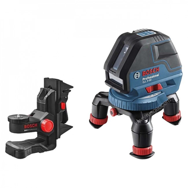 Лазерный уровень Bosch GLL 3-50+BM 1 с калибровкой Лазерный уровень Bosch GLL 3-50+BM 1 с калибровкой