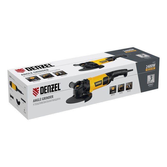 Углошлифовальная машина AGL230-2400 Denzel Углошлифовальная машина AGL230-2400 Denzel