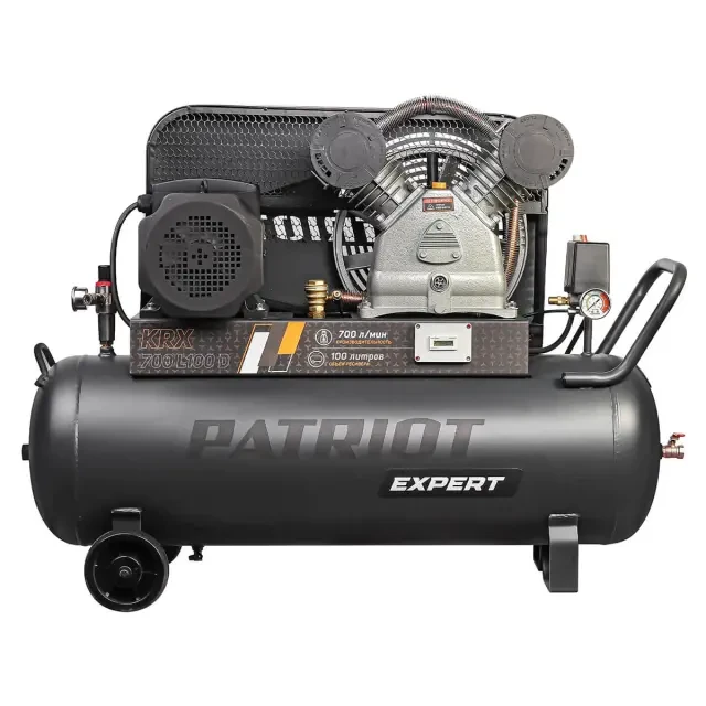 Компрессор поршневой ременной Patriot KRX 700 L100 D Компрессор поршневой ременной Patriot KRX 700 L100 D