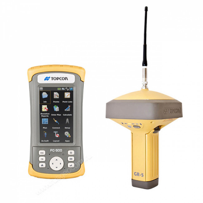 Геодезический приёмник Topcon GR-5 Digital UHFII/GSM с контроллером FC-500 Геодезический приёмник Topcon GR-5 Digital UHFII/GSM с контроллером FC-500