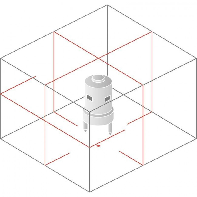 Лазерный нивелир NEDO X-Liner4 Лазерный нивелир NEDO X-Liner4