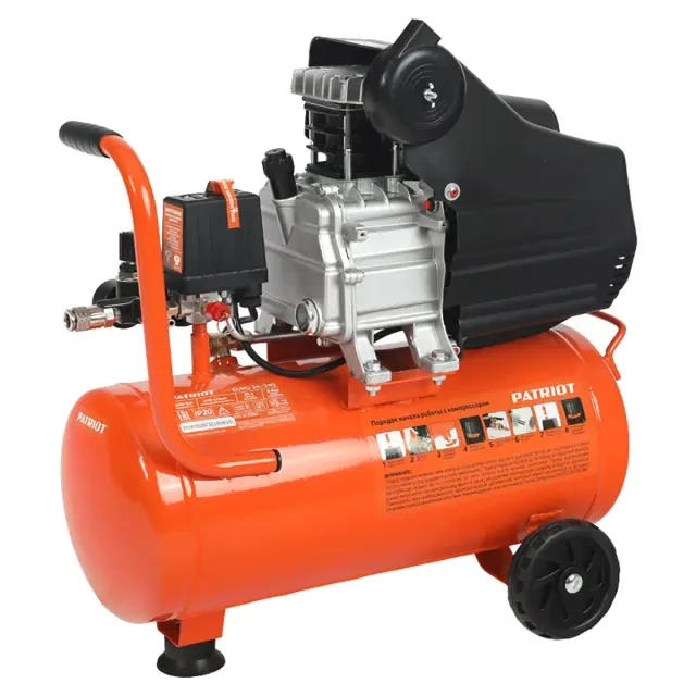 Компрессор поршневой масляный Patriot EURO 24-240 Компрессор поршневой масляный Patriot EURO 24-240