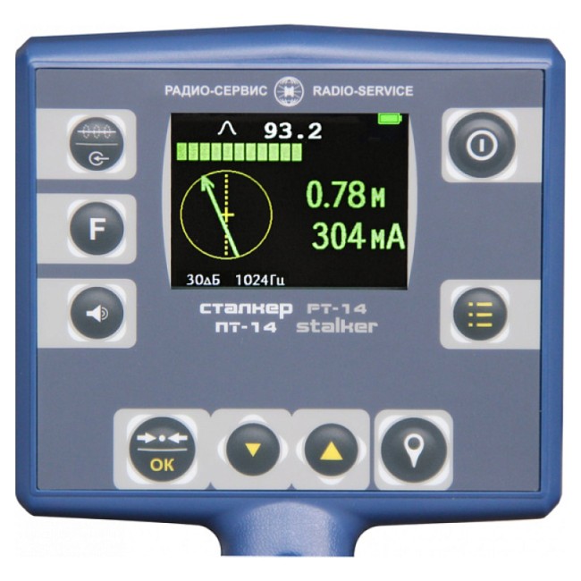 Трассоискатель Радио-Сервис Сталкер 80-14 с GPS/ГЛОНАСС модулем (LFP) Трассоискатель Радио-Сервис Сталкер 80-14 с GPS/ГЛОНАСС модулем (LFP)