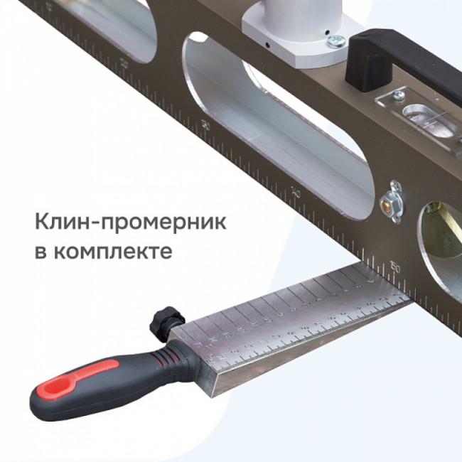 Дорожная рейка РДУ Кондор-Компакт с поверкой + дорожное колесо RGK Q64 Дорожная рейка РДУ Кондор-Компакт с поверкой + дорожное колесо RGK Q64