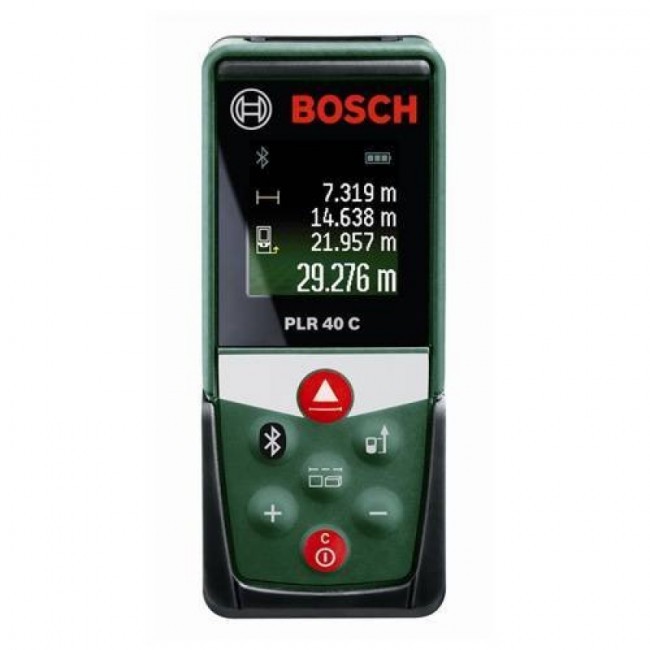 Лазерный дальномер BOSCH PLR 40 C (0.603.672.320) Лазерный дальномер BOSCH PLR 40 C (0.603.672.320)