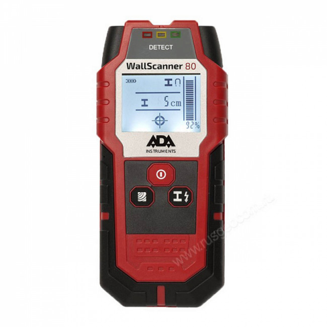 Детектор металла, проводки и дерева ADA Wall Scanner 80 Детектор металла, проводки и дерева ADA Wall Scanner 80
